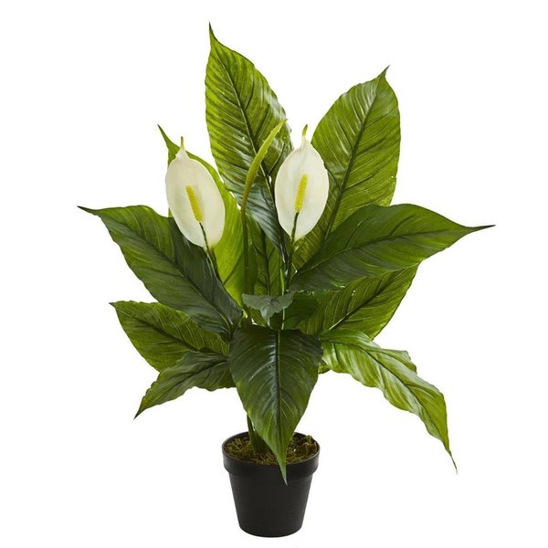 Nearly Naturals 26 in. Spathiphyllum Artificial Plant 8318